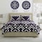 Lavish Home 3-Piece King Quilt Set Bedspread & 2 Pillow Shams with Stylish Geometric Pattern Lightweight Set 66-003-PRT-GK - alternate 4