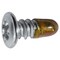 Auveco Phillips Washer Head Tapping Screw with Tek Point #8 x 3/8in, 100PK 23799 - alternate 1