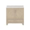 Craft And Main Vanity, w/Engineered Sto, 36in, Natural Oak AWNVT3619D - alternate 1