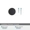 Amerock Arden 1-1/4 inch (32mm) Diameter Matte Black Cabinet Knob, 10PK 10VMP37340MB - alternate 2