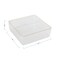 Martha Stewart Kerry 4 Pack Plastic Stackable Office Desk Drawer Organizers with Gold Trim, 6 x 6 BE-PB9049-G-4-CLRGLD-MS - alternate 4