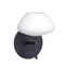 Besa Lighting Peri Mini Sconce, Opal Matte, Bronze Finish, 1x5W LED 1SW-541007-LED-BR - alternate 1