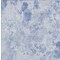 Homeroots 3' X 5' Sky Blue And Denim Blue Floral Washable Indoor Outdoor Area Rug 583130 - alternate 3