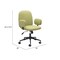 Homeroots Green and Black Adjustable Height Swivel Rolling Office Chair 556769 - alternate 2