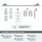 Amerock St. Vincent Brushed Nickel Contemporary 24 in 610 mm Towel Bar BH36044G10 - alternate 2
