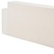 Homeroots 76" White Corduroy Sofa With Toss Pillows 723786 - alternate 3