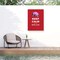 Trademark Fine Art Outdoor Canvas Art - Marcus Jules 'Keep Calm and Eat Bacon' Wall Art for Patios, or Gardens GRL02243-OC3547WR - alternate 3