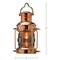 Kings County Tools Oil Lamp 100% Working Copper & Brass Lantern with Built-In Hook for Easy Hanging GW86A03-17 - alternate 2