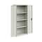 Hirsh Storage Cabinet, 66 in H, 30 in W, 15 in D, Light Gray, 4 Shelves 26148 - alternate 2