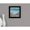 Homeroots Blue Horizons Ocean View Black Framed Print Wall Art 415904 - alternate 3