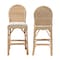 Bali & Pari Bilu Bohemian Natural Rattan 2-Piece Bar Stool Set 253-2PC-13662-ZORO - alternate 2
