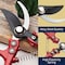 Kings County Tools Small Bypass Pruning Shears for Gardening 6 in Heavy Duty Garden Shears Spring-Loaded GW11G12-15 - alternate 3