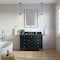 James Martin Vanities Brittany 48'' S Vanity, Black Onyx w/ Parisien Bleu Silestone Top w/FreePower Wireless Charger 650-V48-BKO-FPBL - alternate 3