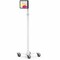 Compulocks iPad 10th-11th A16 Gen PowerMove Medical Rolling Cart Black MCRSTDWPMIP109 - alternate 1