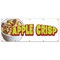 Signmission Apple Crisp Banner Concession Stand Food Truck Single Sided B-120 Apple Crisp19 - alternate 1