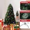 Elf Stor 6ft Prelit Christmas Tree Artificial Spruce Tree w/ 250 Warm White, Color Changing Lights & Stand 50-300-6LIT - alternate 4