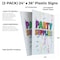 Signmission Party Supplies, 24 inch x 36 Inch Plastic Signs, Corrugated Plastic, 2PK CSB-2436-2PACK-Party Supplies - alternate 2