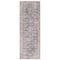 World Rug Gallery Vintage Inspired Machine Washable Non Slip Runner Rug 2 ft 6 in x 7 ft Charcoal 6029CHARCOAL2X7 - alternate 4