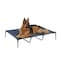 Guardian Gear Pet Cot, 48 in L, 36 in W, Polyester Cover, Blue ZW9023 24 19 - alternate 1