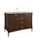 James Martin Vanities Kinnsden 48" Single Vanity, Sable Oak w/ 3 CM Tajnar Eclos Top D680-V48-SBK-3TJR - alternate 3