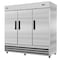 Koolmore 82" 3 Door Stainless Steel Upright Commercial Reach-In Freezer - 72 cu. ft, Model: RIF-3D-SS - alternate 4