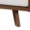 Baxton Studio Uriel Mid-Century Modern Cream Boucle Fabric Sofa 248-13773-ZORO - alternate 4