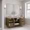 James Martin Vanities Chicago 60" Double Vanity, Walnut Whisper, w/ 3 CM Tajnar Eclos Top 503-V60D-WLW-3TJR - alternate 5