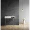 Kingston Brass 36-Inch Solid Surface Console Sink with Stainless Steel Legs, 8-Inch, 3-Hole KVPB3368SQA8 - alternate 3