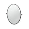 Gatco A-Line 26.5" Framed Oval Mirror, Matte Black 5659MXF - alternate 1