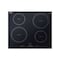 Summit 24in Wide 208-240V 4-Zone Induction Cooktop SINC4B241B - alternate 1