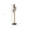 Homeroots 61" Brown Three Light Traditional Shaped Floor Lamp With Black Novelty Shade 526293 - alternate 3