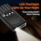 Alpha Digital Power Bank- 10,000mAh, Solar, 4 Cables, Wireless Charging - Black ZL809-BK - alternate 4