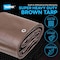 Tarpex Super Heavy Duty Tarp, 30 ft x 40 ft, 16 Mil, Brown, Polyethylene BHD-TA-3040 - alternate 2