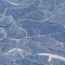Homeroots 10' X 14' Blue Ivory And Gold Abstract Washable Indoor Outdoor Area Rug 601049 - alternate 2