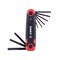 Sunex Sae/Metric/Torx 25 Piece Folding Hex Key Set, 1.5Mm-8Mm, 5/64 in-1/4 in, T9-T40 98525F - alternate 1