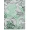 Homeroots 5' X 8' Green Abstract Washable Non Skid Indoor Outdoor Area Rug 559509 - alternate 2