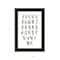 Homeroots Flower Alphabet 2 Black Framed Print Wall Art 408102 - alternate 3