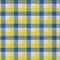 Homeroots 3' X 5' Yellow Blue And Beige Plaid Washable Indoor Outdoor Area Rug 601446 - alternate 4