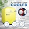 Icebox 4-Liter Mini Fridge Cooler/Warmer, , Sun Yellow IBMF4SUN - alternate 3