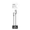 Powerzone Micro Charging Cable, Braided Cable  Aluminum Alloy, Black  White Braided Cable, 6 ft L KL-029X-2M-MICRO - alternate 3