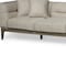 Homeroots 121" Brown Fabric Sofa 607067 - alternate 3