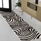 Jonathan Y Maribo High-Low Abstract Groovy Striped Black/White 2 ft. x 8 ft. Runner Rug SCN103F-28 - alternate 1