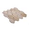 Apollo Tile Beige 11x12 Crema Marfil Marble Polished, Etched Floor and Wall Mosaic Tile 4.66 sqft/case, 5PK APLBL8802CMA - alternate 5
