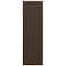 Ekena Millwork True Fit PVC Single Panel Chevron Modern Style Fixed Mount Shutters, Raisin Brown, 18W x 36H, PR TFP001CV18X036TB - alternate 3