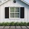 Ekena Millwork Rustic Three Board Spaced Board-n-Batten Knotty Pine Faux Wood Shutters, 17 1/2W x 54H, PR SHUBSS17X54KPPR - alternate 4