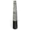 Homeroots 47" Black And Gray Ombre Tapered Ceramic Floor Vase 576742 - alternate 1