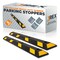 Jrex Safety 72 in Rubber Parking Block Curb Stop, Yellow Reflective Strip, 2PK PBSY-JR-6-2PK - alternate 1