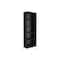 Homeroots Set of Two 71" Black Five Tier Bookcase With Two Doors 546338 - alternate 6