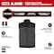 Milwaukee Tool Axis Heated Vest, Polyester, 2 to 8 hours Heating Time, 3 Heat Settings, Gray, S M300G-21S - alternate 4