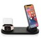 Trexonic Wireless Charger 6 in 1 Charger Dock with Wireless Charging Station in Black TRX900 - alternate 2